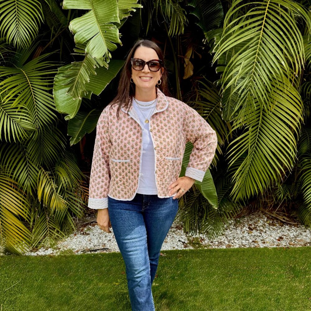 NWOT Eleanor James  Rosalita Cropped Jacket